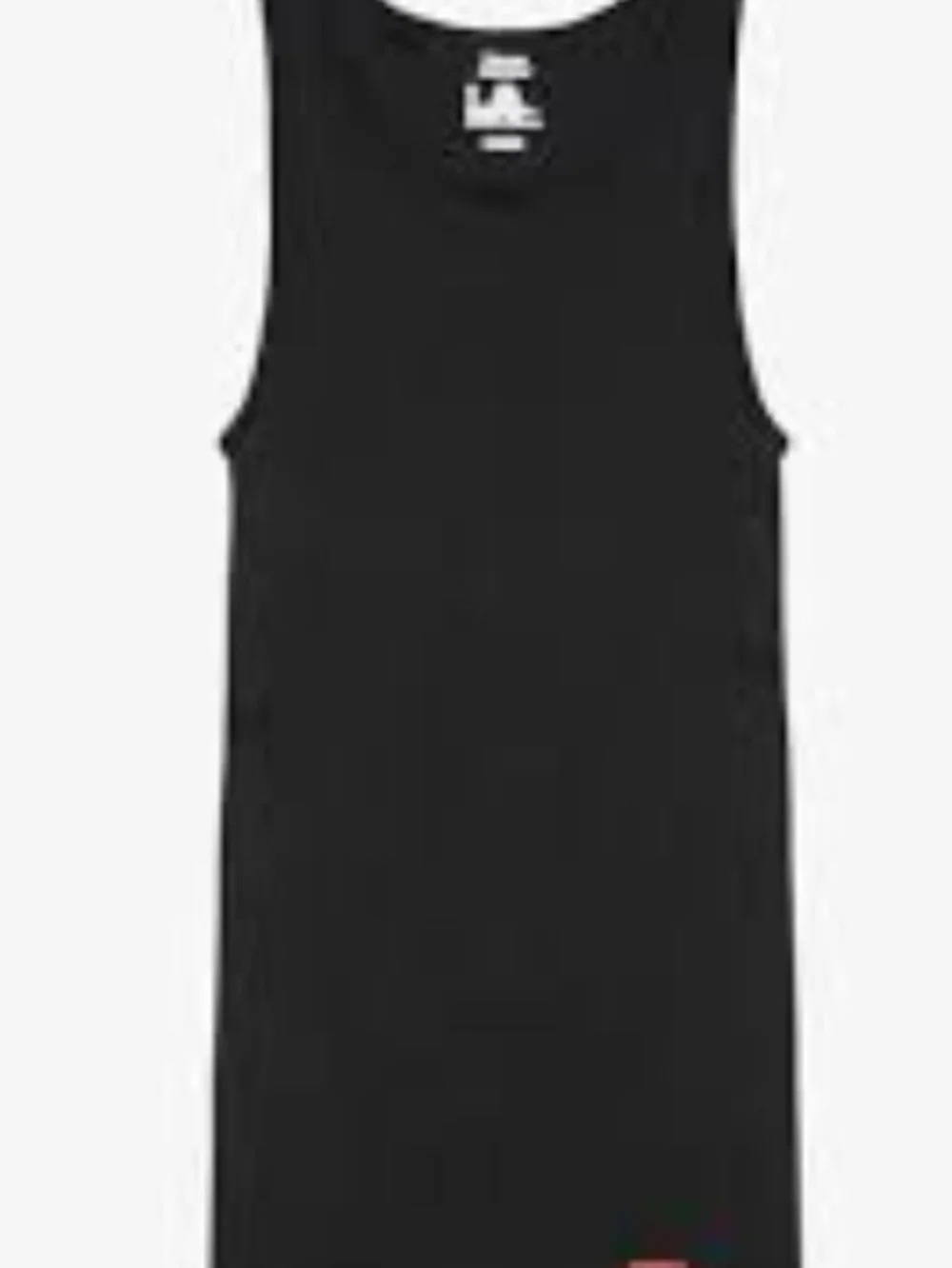 Supreme Hanes Black Ribbed Tank Top - Men's Undershirt 3 Pack - Size XL